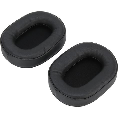 Ersatz-Ohrpolster für Audio-Technica ATH-MSR7, M50x, M20, M40, M40X Kopfhörer – Schwarz (1/5)