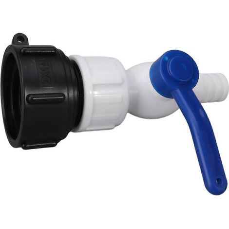 Réservoir adaptateur eau vanne S X8 Coarse filetage Pagoda joint eau Box connecteur Rainwater Bucket Ball vanne (1/5)