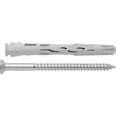 T-Nux Universal-Nylondübel 8x120 mm TX 30 verzinkt, 50 Stück (1/3)