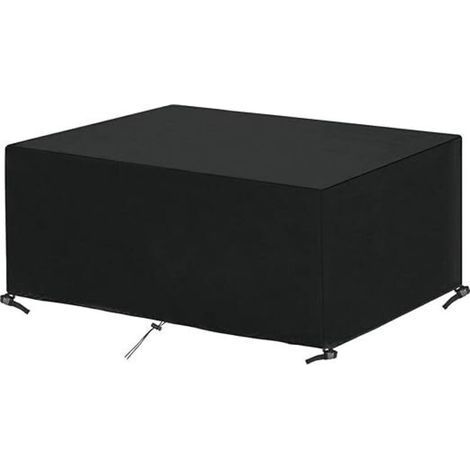 (190 x 117 x 61cm)Housse pour Salon de Jardin Étanche Tissu Oxford Housse de Protection Housse de Meuble, Housse de Table Jardin Anti-UV Bâche de Protection Table de Jardin Extérieur (1/5)