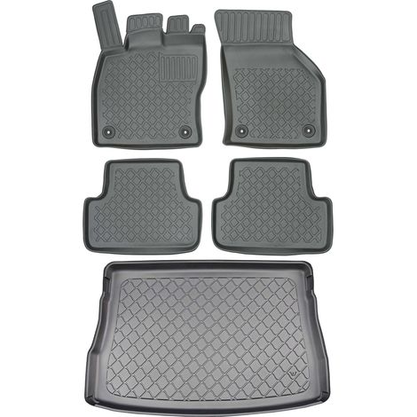 Set di tappetini per auto e tappetino per bagagliaio per Volkswagen Golf VIII Hatchback dal 12/2019 (1/5)