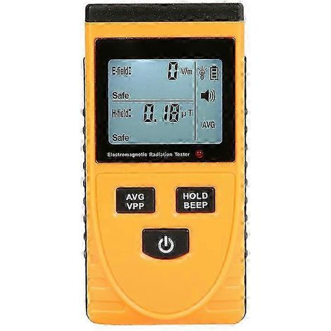 Détecteur de rayonnement électromagnétique numérique, dosimètre, testeur et compteur, 2024 Ping (1/3)