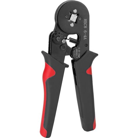 Pince à sertir carrée auto-ajustable pour embouts de câbles (1/5)