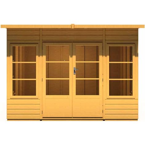 Orchid 10 x 8 Feet Summerhouse - L239 x W299 x H217 cm