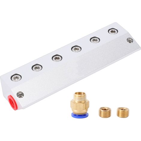 Lame de soufflage d'air en alliage d'aluminium de 150mm, avec Port fileté de 1/4 de pouce, industriel comprimé pour le dépoussiérage de l'eau (1/5)