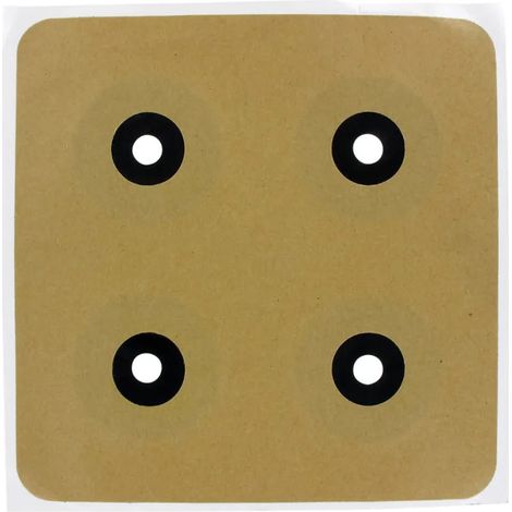 Membrane adhésive 200 x 200 mm (4 conduits 16/25 mm) - BLM (1/3)