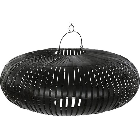 Pantalla Bambu 80X80X30 Techo Negro (1/5)