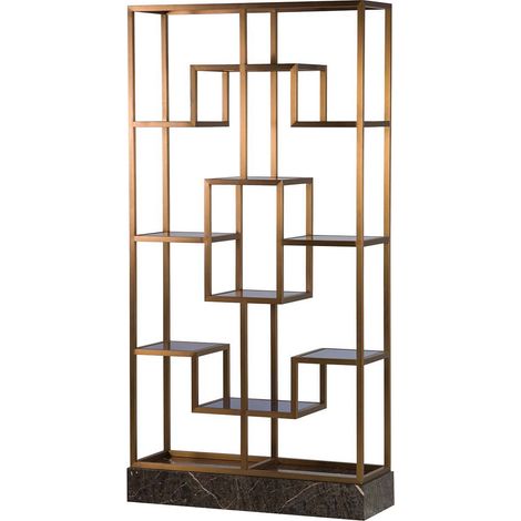 Marmorregal Edelstahl. Eternia 112X38X218Cm (1/5)