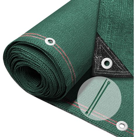 VOUNOT 1×20m Privacy Netting 230 g/m² Garden Screening Shading Net Green