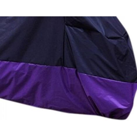 Housse Moto - Taffetas Polyester 180T Enduit PU - Résistante Pluie Vent UV Neige - Ajustement Sécurisé avec Ourlet Élastique - 1 Pièce (1/2)