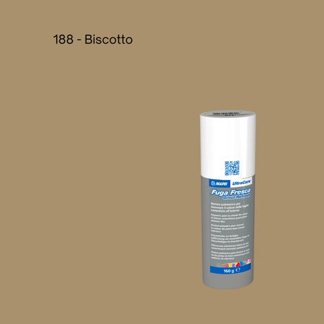Rinnovo fughe sbiadite ripristinare pavimento ultracare fuga fresca 160 gr colore- biscotto - 188 - confezione 1