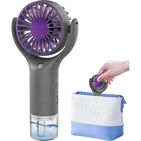 Ventilateur Souffleur À 3 Vitesses Rechargeable USB Avec (1/5)