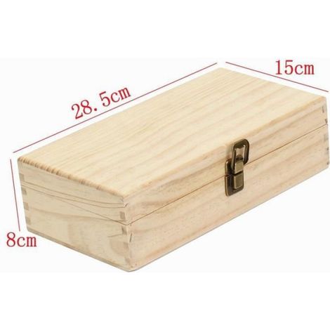 Boîte d’Huile Essentielle Organisateur Rangement en Bois Pour 32 Bouteilles Boîte de Stockage (1/3)