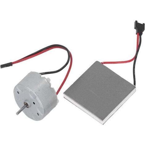 Moteur de Ventilateur de Poêle à Chaleur, Contrôle de Vitesse Variable pour Moteur de Ventilateur de Cheminée à Gaz, Moteur de Ventilateur de Poêle à Bois à Faible Bruit, Moteur de Ventilateur de Sall (1/4)