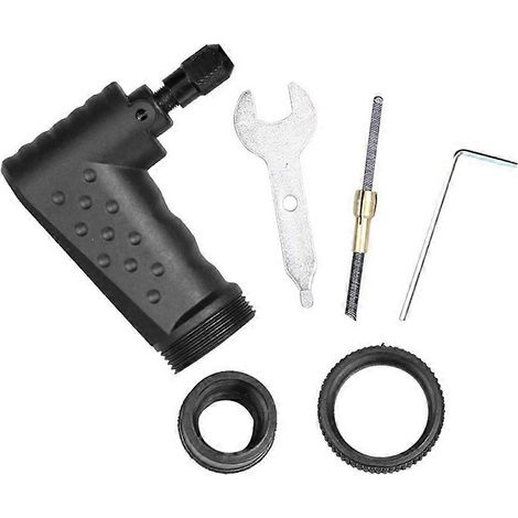 Adaptateur à angle droit de 90 degrés pour accessoires d'outillage et outils rotatifs pour meuleuses électriques 275 (1/5)