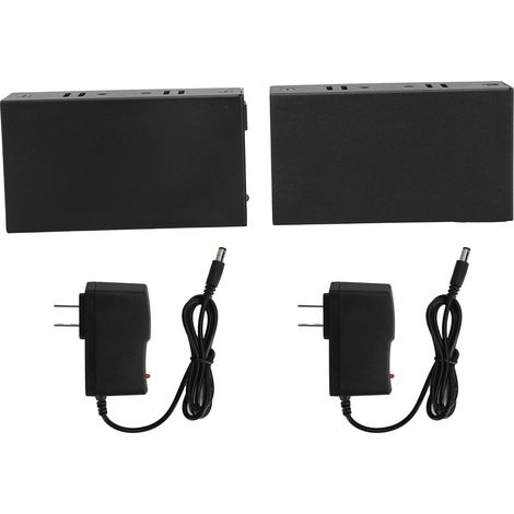 Prolongateur de signal HDMI 1080P 60m Amplificateur Répéteur avec fiche US 100‑240V (1/5)