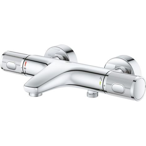 Grohe Grohtherm 1000 Performance Thermostat-Wannenarmatur 34830000 1/2", Wandmontage, chrom