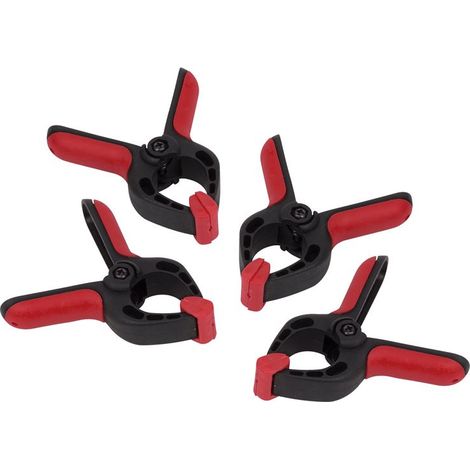 Pince à ressort 90 mm - Lot de 4 pièces (1/2)