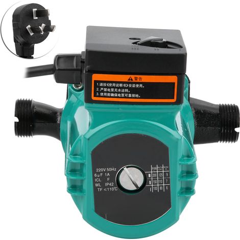 Pompe submersible UPS‑9, circulateur surpresseur d'eau, 3 vitesses, 200W, 1 pouce, fiche AU, AC220V (1/5)