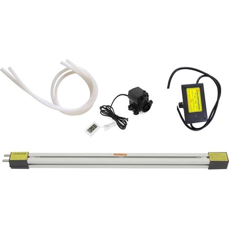 cintreuse manuelle Machine de plia de plastique acrylique PVC, cintreuse chauffante à chaud avec thermomètre à eau 24" pouces 600 mm (1/5)