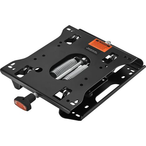 Kit de suspension de siège, matériau en acier de 3 mm, absorption des chocs de 30 mm, compatible avec les chariots élévateurs, poids maximum de 130 kg, comprend un câble d'extension de 50 cm (1/5)