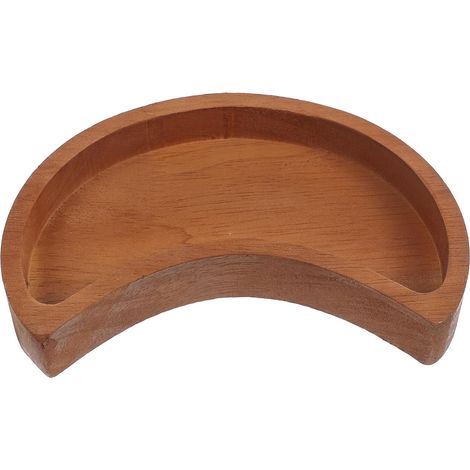 Aufbewahrungsschale und Fläschchen für ätherische Öle, leicht zu reinigen, aus zartem Mondholz, ideal für Schmuck, Zuhause und Restaurants. (1/5)