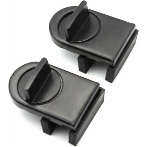 Serrures pour fenêtre coulissante, pour sécurité enfant, porte coulissante réglable, protection pour enfants, sécurité enfant，Lot de 2 63.72.3cm