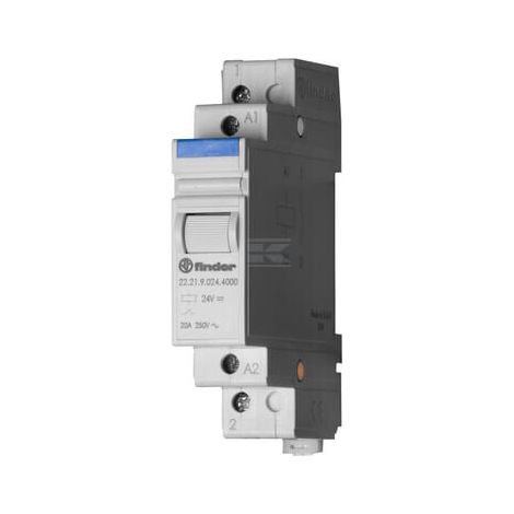 Rel茅 impulso modular 17.4mm. 1 N.A. 16A/12V DC /AgSnO2 FINDER 202190124000