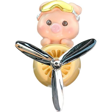 Désodorisant pour voiture à clipser sur les grilles d'aération, compact et ludique, pour éliminer les odeurs  Diffuseur de parfum d'ambiance compact et ludique pour voiture, accessoire d'aromathérapie (1/5)