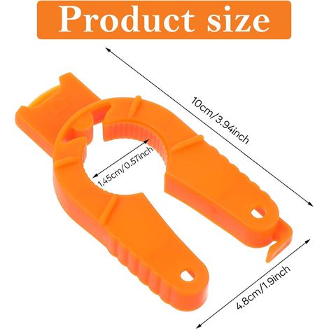 Set di 2 apribottiglie multifunzionali per anziani - Ausilio facile da usare per persone con problemi alle mani - Tappo a vite incluso - ALTRO (1/4)
