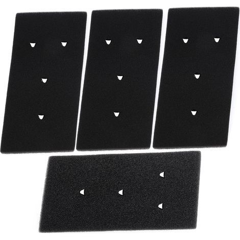 4 filtres pour sèche-linge Bauknecht Privileg Whirlpool HX 481010716911 Sèche-linge à pompe à chaleur 230 x 115 x 14 mm Filtre en mousse Filtre à peluches Filtre pour sèche-linge Filtre en éponge Filt (1/5)