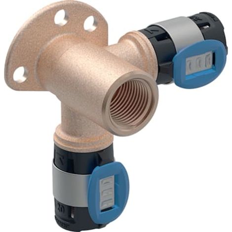 Geberit FlowFit Codo de conexión de 90°, DN 15, 620.881.00.1