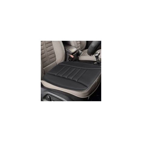 Coussin Voiture Siege, Coussin de Siège de Voiture Housse de Siège, Mousse Mémoire Protection Chaise Confortable Antidérapant Mat Pad Couverture Siège Auto, pour Auto Bureau Domicile - Noir (1/5)