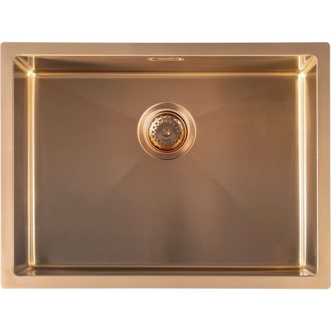 Sapho - Lavello, 60x45cm, color rame opaco ZN6045PG (1/3)