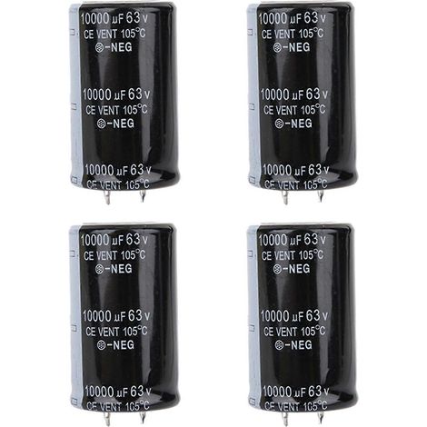 Stück 30 x 50 mm Audio-Elektrolytkondensatoren 10000 µF 63 V Elektronische Bauteile für Verstärker
