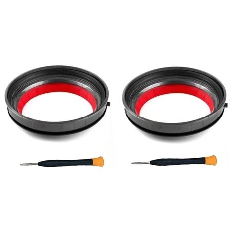 Für Staubsauger V10 SV12 - Staubbehälter, Oberer Dichtungsring, Ersatzteil, Ersatzteil, Neues Zubehör (2 Stück) (1/5)