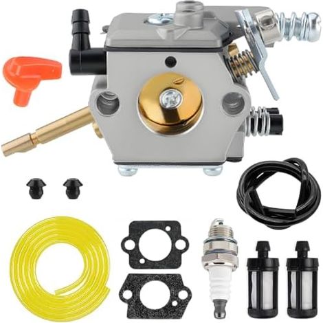 Carburateur FS66 pour Stihl FS86 FS48 FS52 FS56 FS62 FS81 FS106 Débroussailleuse BR400 Souffleur de Feuilles WT-45 WT-45-1 WT-45A WT-112-1 Pièces Rechange 4126 120 0600 - (1/5)