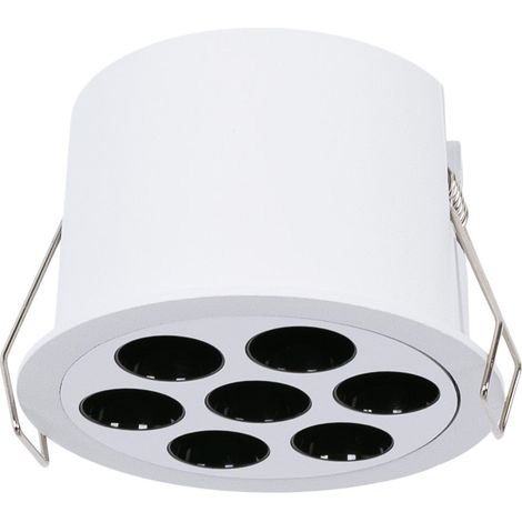 12W LED Einbaustrahler rund - UGR18 - Ø 70mm Einbauöffnung