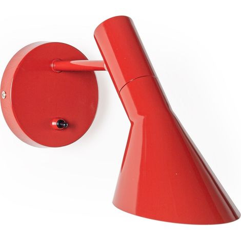 Aplique De Pared De Diseño "Melisa" - Rojo (1/2)