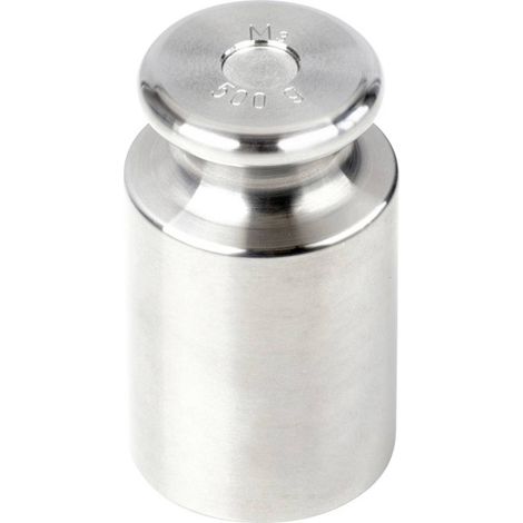 Kern 367-09 Peso di prova 367-09, OIML classe M3, valore nominale 500 g, acciaio inox tornito di precisione,