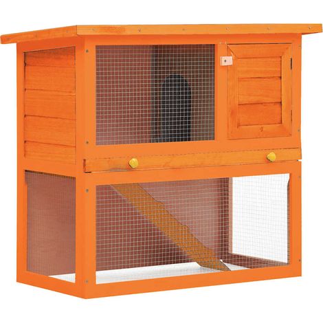 Kaninchenstall Kleintierhaus Hasenstall 1 Tür Holz