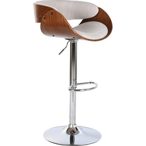 Taburete Poliester Nogal 54X53X101,5 Ajustable (1/5)