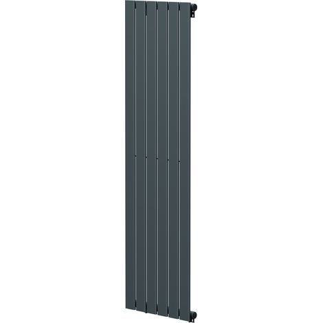 Hudson Anthracite 1600mm x 452mm Single Panel Radiator (1/5)
