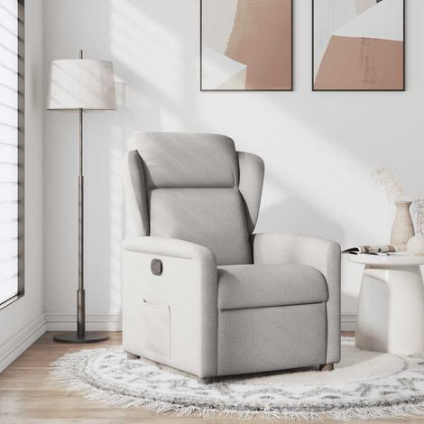 Maison Exclusive - Relaxsessel Wolkengrau Stoff