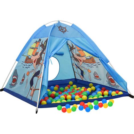 Tenda da gioco per bambini 120 x 120 x 90 cm blu 020005199