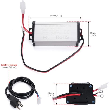 Leistungswandleradapter für 5-kW- und 8-kW-Diesel-Einbauheizungen, Zubehör für Standheizungen im Haushalt (1/4)