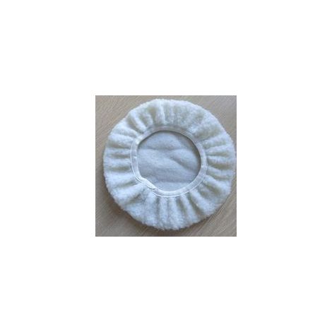 Bonnet de polissage pour voiture – Lot de 5 pièces en laine, diamètre 230–250 mm, compatibles avec la plupart des polisseuses électriques (1/3)