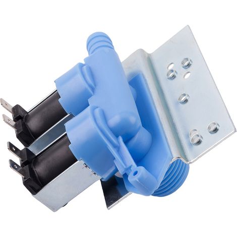 Dual water inlet solenoid valve for high and low temperature washing machines JSF3, water flow regulator, washing machine spare parts