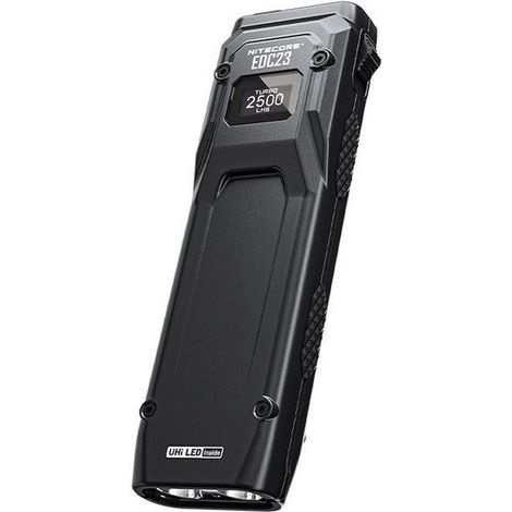 Nitecore EDC23 tragbare Taschenlampe schwarz 2500 Lumen