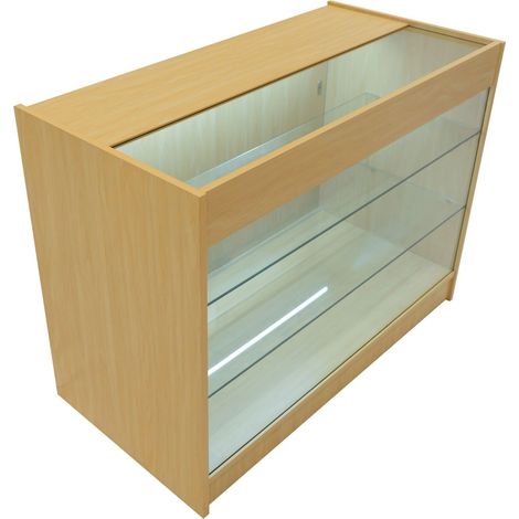 LED Retail Shop Counter K1200 - Maple (1/5)